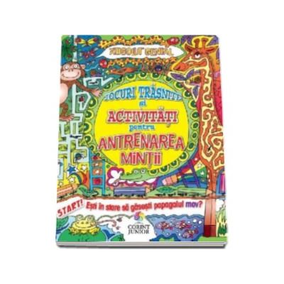 Jocuri trasnite si activitati pentru antrenarea mintii. Esti in stare sa gasesti papagalul mov? Se recomanda copiilor de peste 7 ani.