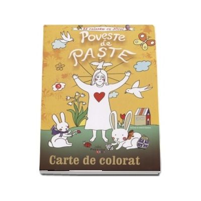 Poveste de paste - Carte de colorat (Sa coloram cu Nicol)