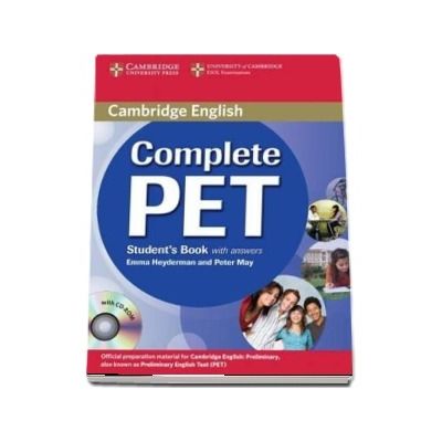 Complete PET Student's Book without answers with CD-ROM - Peter May and Emma Heyderman