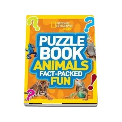 Puzzle Book Animals: Brain Tickling Quizzes, Sudokus, Crosswords and Wordsearches