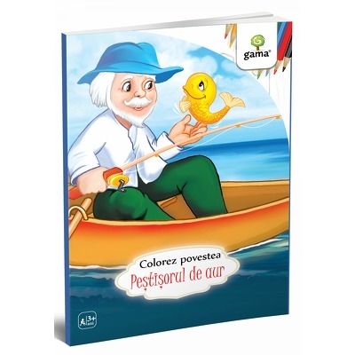 Pestisorul de aur (Colorez povestea)