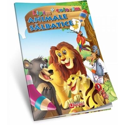 Lipim si coloram - Animale Salbatice