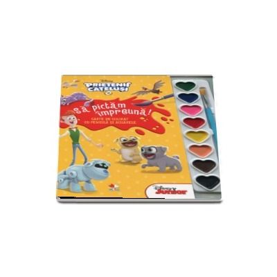 Prietenii catelusi. Sa pictam impreuna