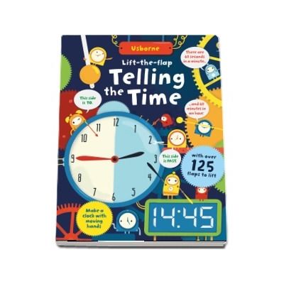 Lift-the-flap telling the time