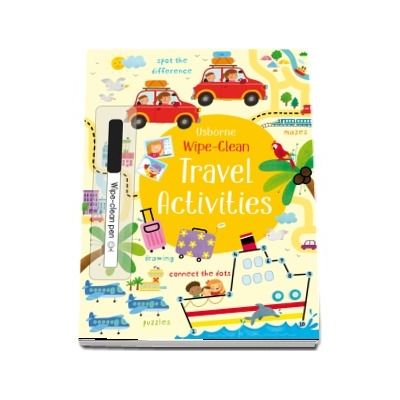Wipe-clean travel activities