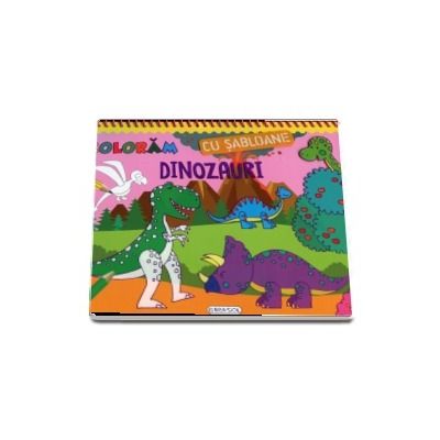 Coloram cu sabloane DINOZAURI