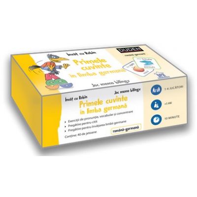Primele cuvinte in limba germana - Invat cu Robin