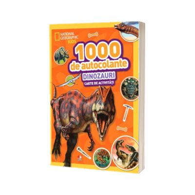 1000 de autocolante. Dinozauri. Carte de activitati