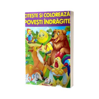 Citeste si coloreaza povesti indragite