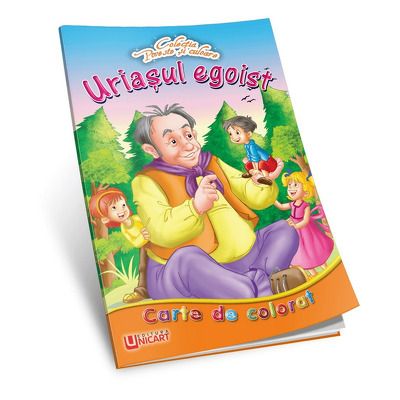 Uriasul egoist - Carte de colorat