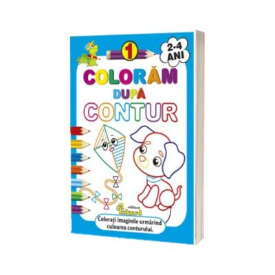 Coloram dupa contur, 2-4 ani