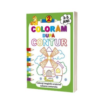 Coloram dupa contur, 3-5 ani