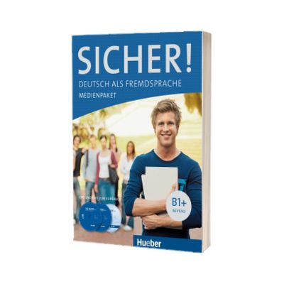 Sicher! B1+ Medienpaket 2 Audio-CDs und DVD zum Kursbuch, Susanne Schwalb, HUEBER