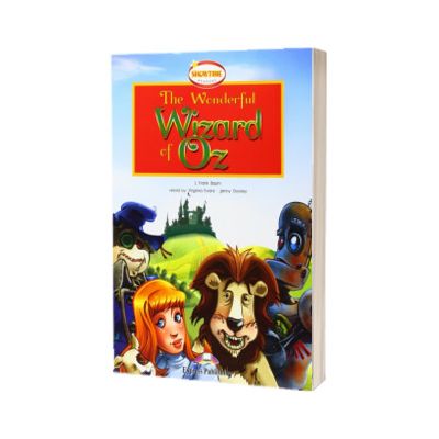 Literatura adaptata pentru copii. The wonderful wizard of Oz Set cu MULTI-ROM