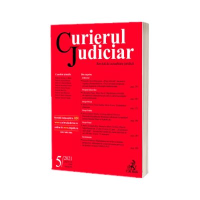 Curierul Judiciar nr. 5/2021