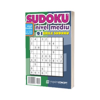 Sudoku nivem mediu. 91 grile sudoku. Numarul 129