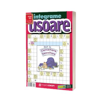Integrame usoare, numarul 157. Revista de integrame de nivel ABC
