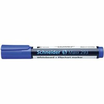 Marker SCHNEIDER Maxx 293, pentru tabla de scris flipchart, varf tesit 2-5mm - albastru