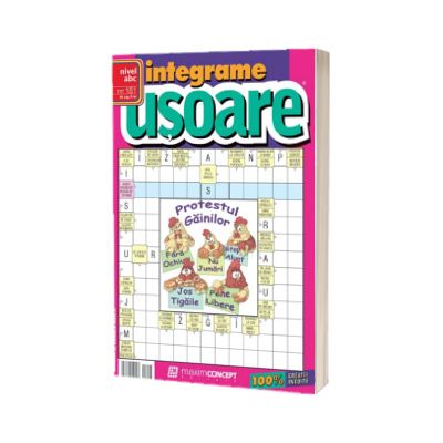 Integrame usoare, numarul 161. Revista de integrame de nivel ABC