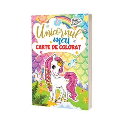 Unicornul meu, carte de colorat