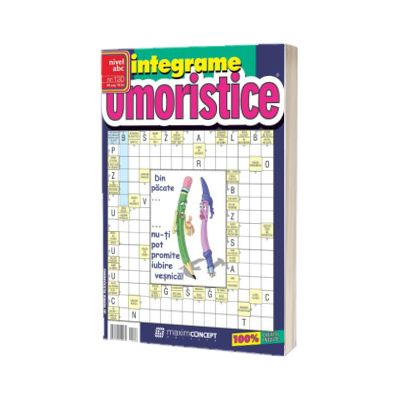 Integrame Umoristice, numarul 130. Revista de integrame de nivel ABC
