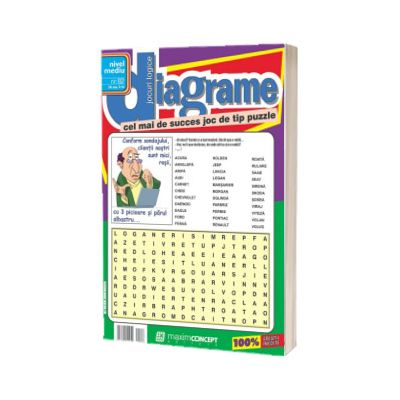 Jocuri logice cu diagrame, numarul 82, nivel mediu. Cel mai de succes joc de tip puzzle