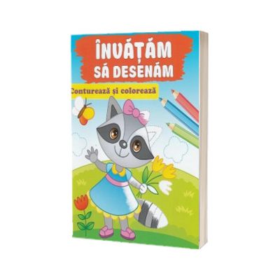 Contureaza si coloreaza. Invatam sa desenam