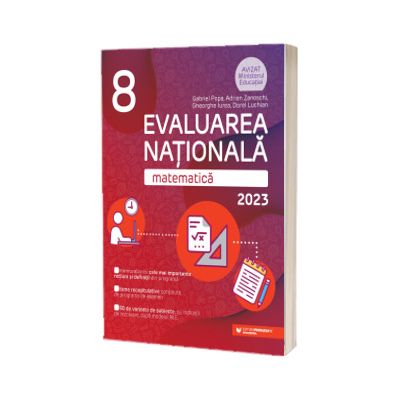 Matematica. Evaluarea Nationala 2023 Clasa a VIII-a