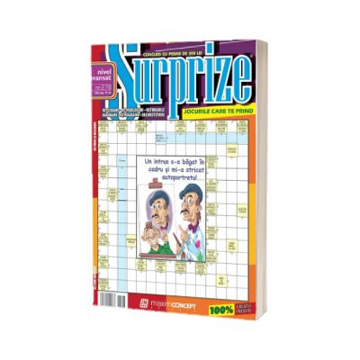 Surprize, numarul 278. Revista de integrame cu grad avansat de dificultate