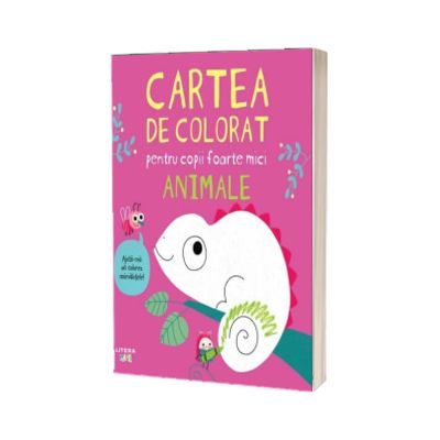 Cartea de colorat pentru copii foarte mici. Animale