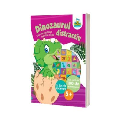 Dinozaurul distractiv, sarcini jucause pentru copii