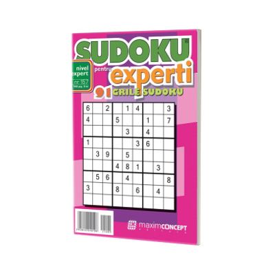 Sudoku pentru experti. 91 grile sudoku. Numarul 157