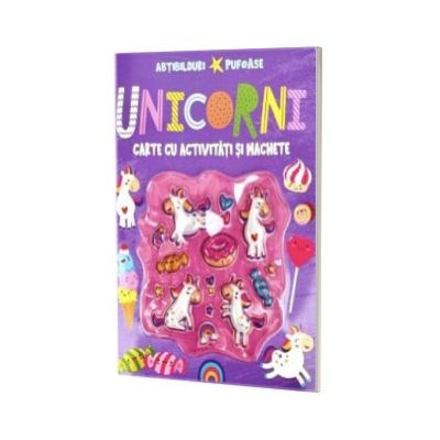 Unicorni cu abtibilduri pufoase