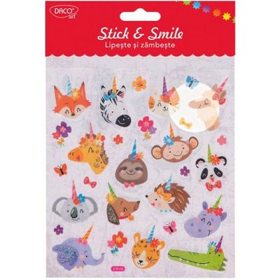 Abtibild - AB141 Animale cu corn Lipeste si zambeste