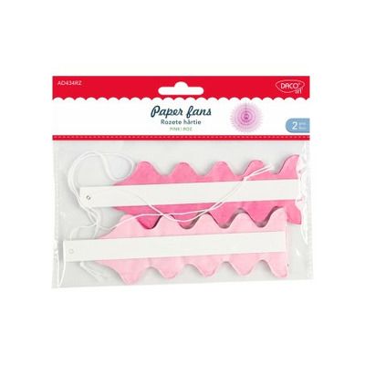 Accesorii craft - AD434RZ Rozete de hartie roz