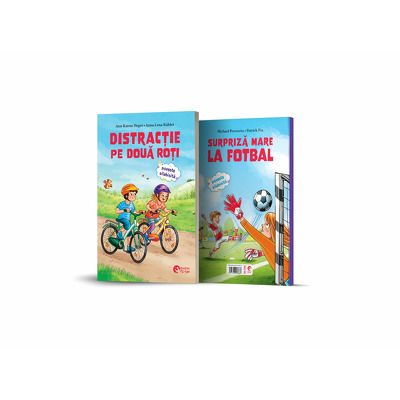 Distractie pe doua roti   Surpriza mare la fortbal