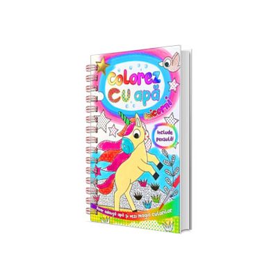 Colorez cu apa unicorni