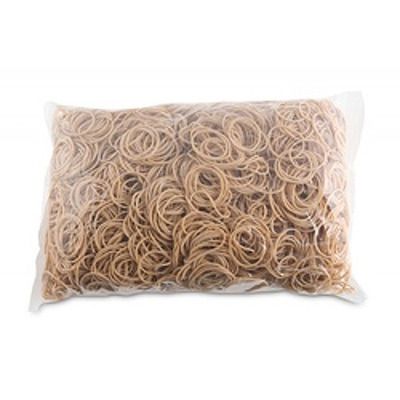 Elastice pentru bani, 1.5mm grosime, D 30mm, 60% cauciuc, 1000g/punga, culoare natur