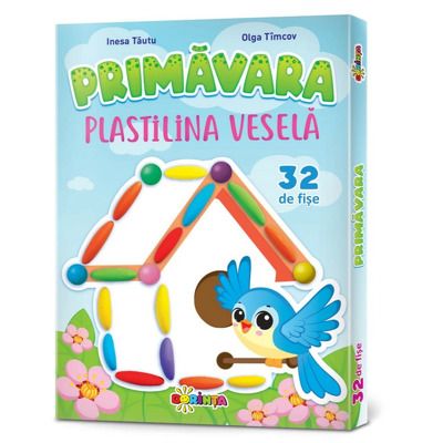 Plastilina vesela PRIMAVARA (32 fise)