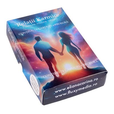 Relatii karmice. Fidelitate, tradare, secrete. Contine 74 carduri si brosura