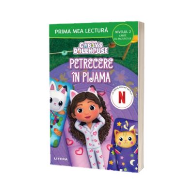 Gabby's Dollhouse. Petrecere in pijama (Nivelul 2 Carte cu majuscule)