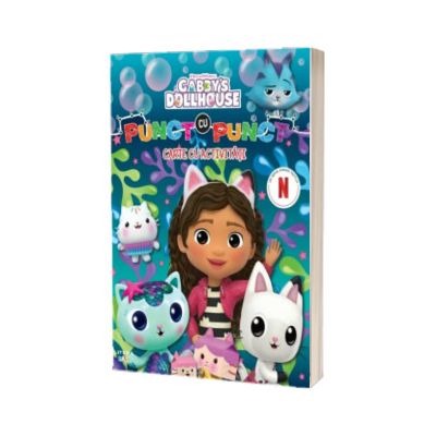 Gabby's Dollhouse. Punct cu punct. Carte cu activitati