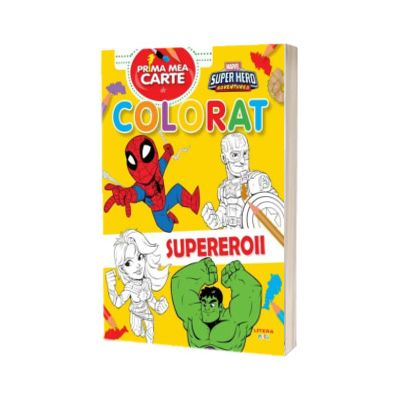 Marvel. Prima mea carte de colorat