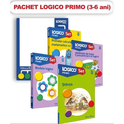 Pachet Logico Primo 3 - 6 ani
