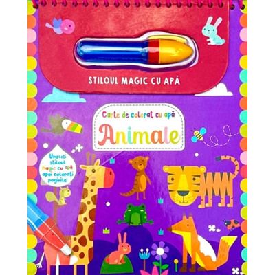 Animale. Stiloul magic cu apa