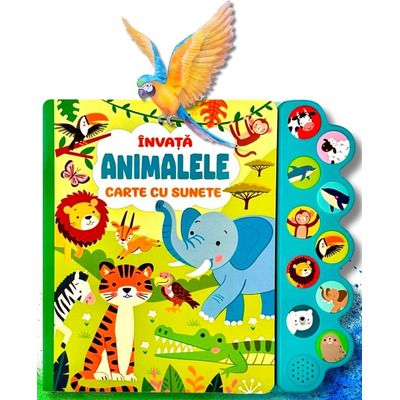 Invata animalele. Carte cu sunete