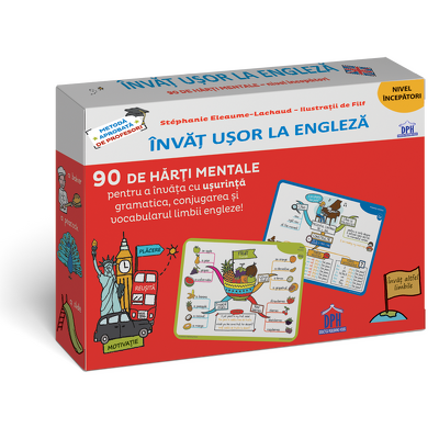 Invat usor engleza (nivel incepator) - harti mentale