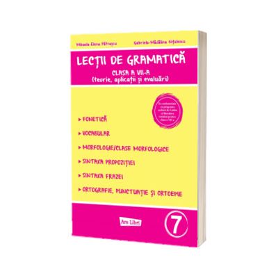 Lectii de gramatica - clasa a VII-a