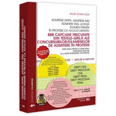888 capcane frecvente din testele-grila ale concursurilor/examenelor de admitere in profesie