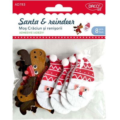Accesorii craft - AD783 Mos Craciun si renisorii